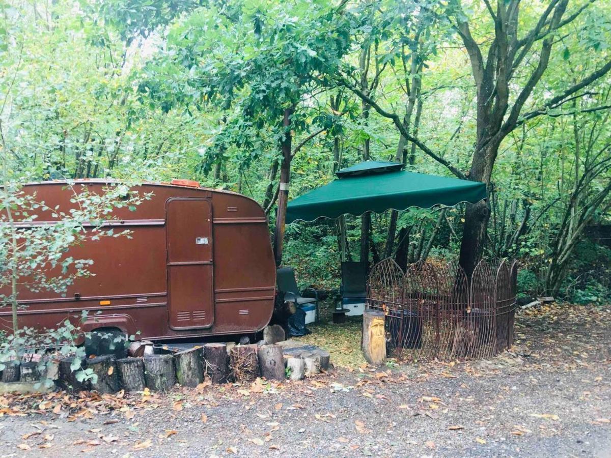 Little Vintage Caravan With Cosy Log Burner Canterbury Exterior foto