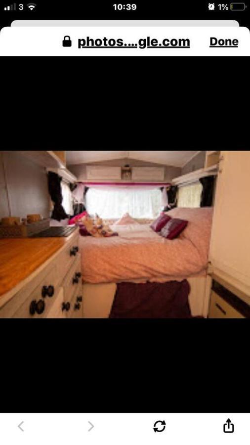 Little Vintage Caravan With Cosy Log Burner Canterbury Exterior foto